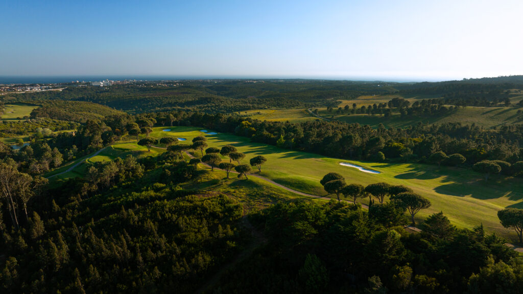 Aerial view of Penha Longa Atlantic Course