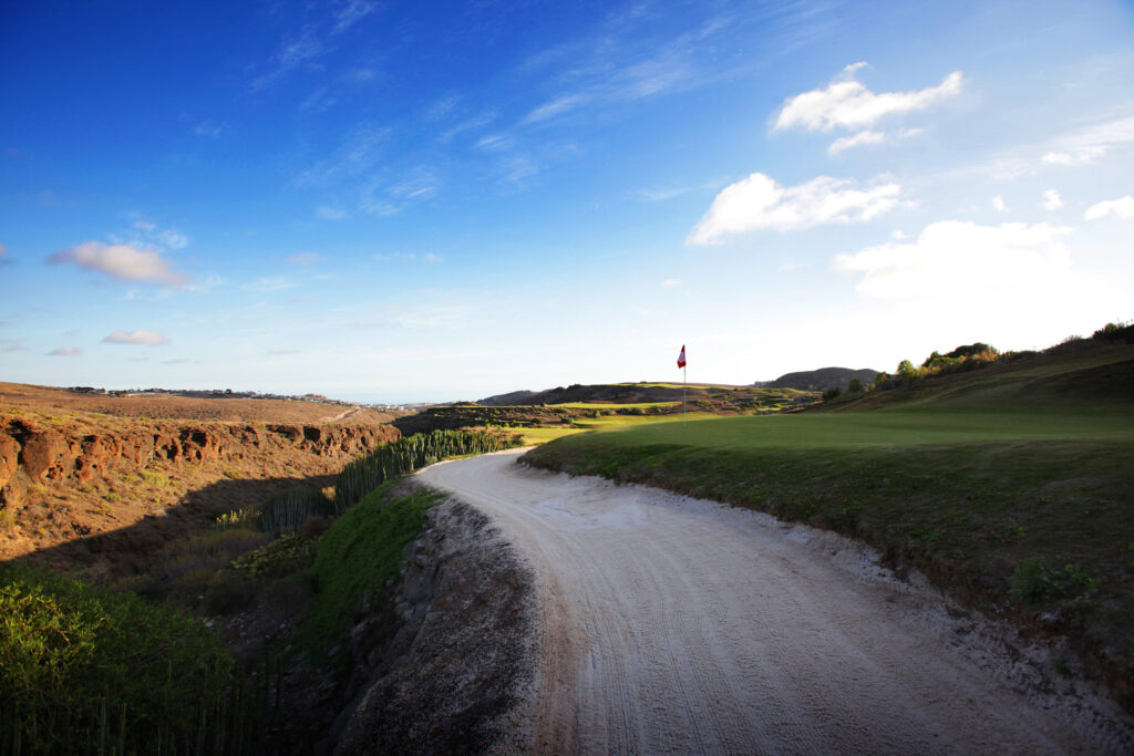 Path through fairway at Salobre Golf - New Course