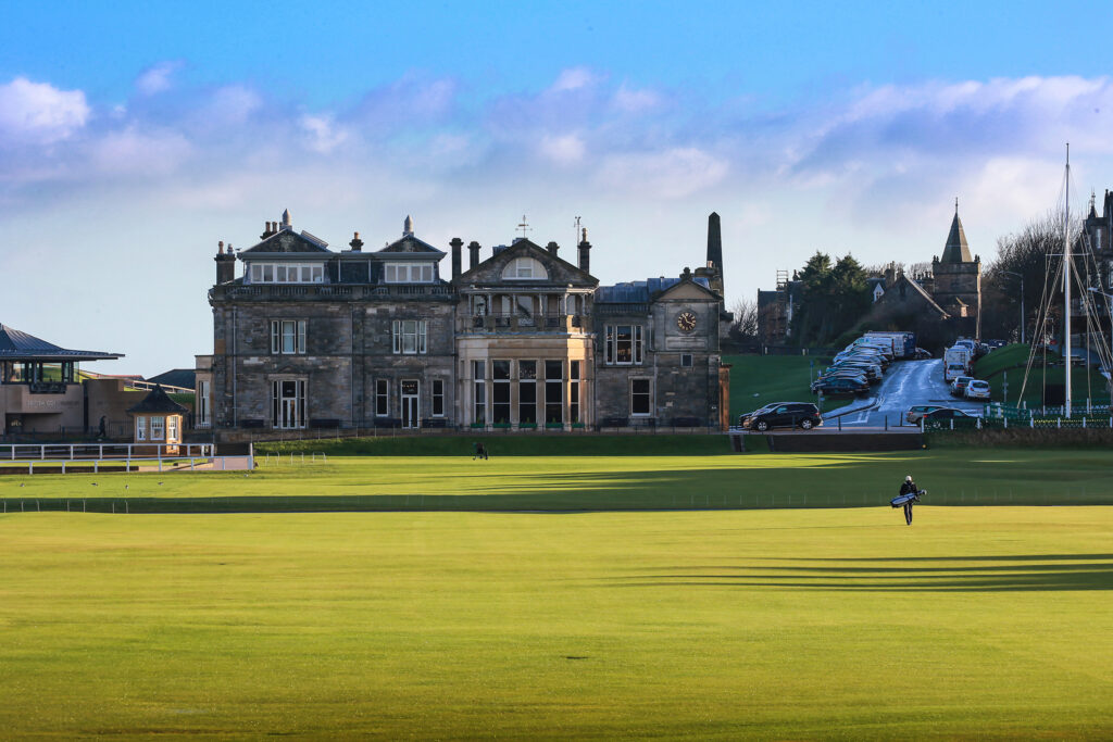 Building at The Old Course at St Andrews