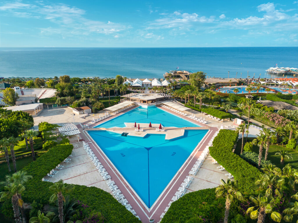 Outdoor pool at Kaya Belek Hotel