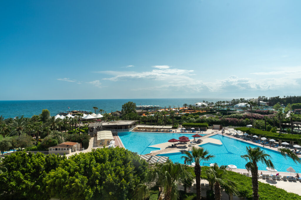 Outdoor pool at Kaya Belek Hotel