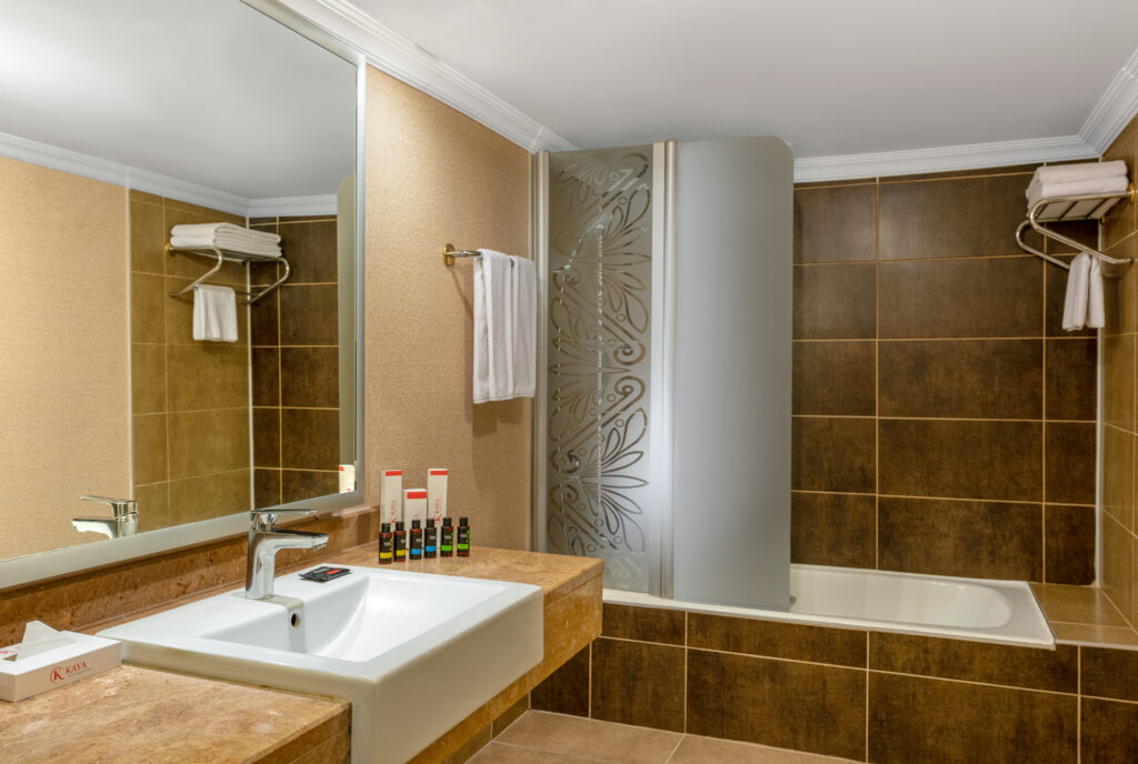 Accommodation bathroom at Kaya Belek Hotel