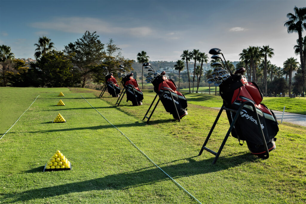 Driving range at La Finca Golf Course