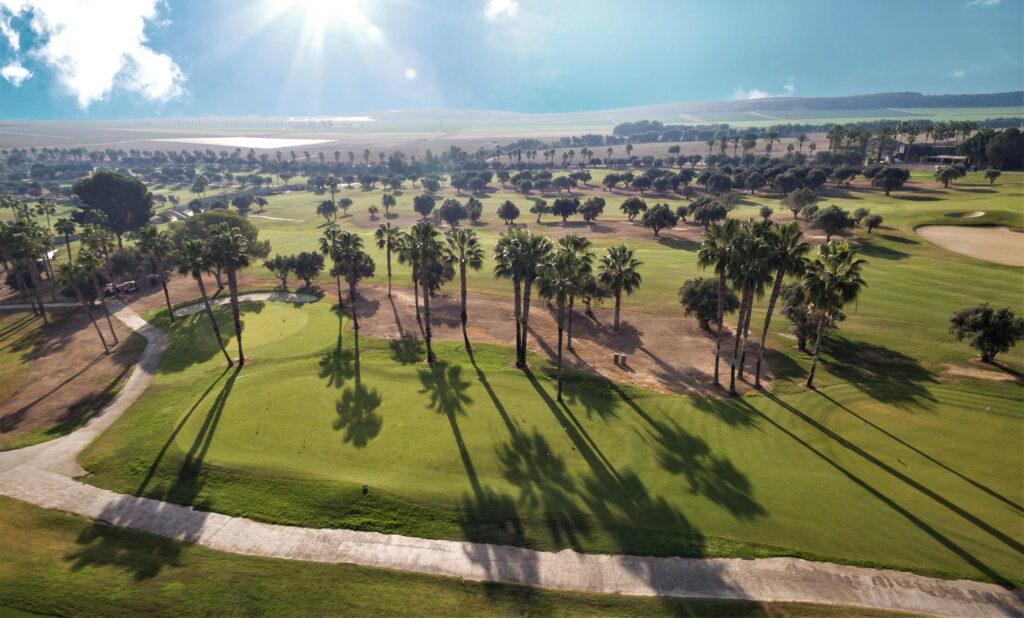 Aerial view of La Finca Golf Course