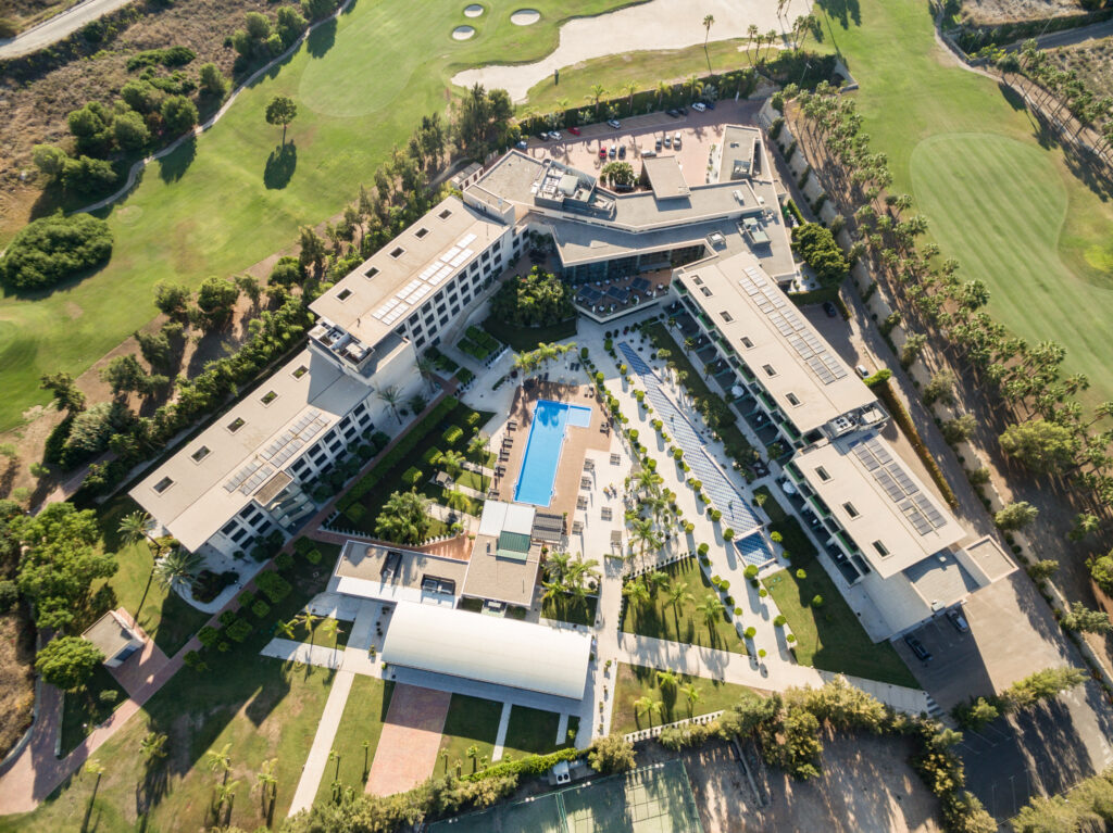 Aerial view of La Finca Resort