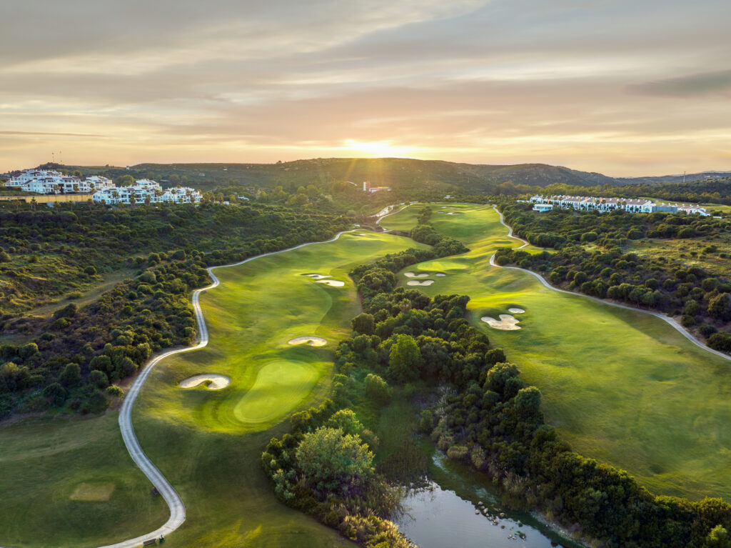 Aerial view of La Hacienda Alcaidesa Links Golf Resort - Heathland Course