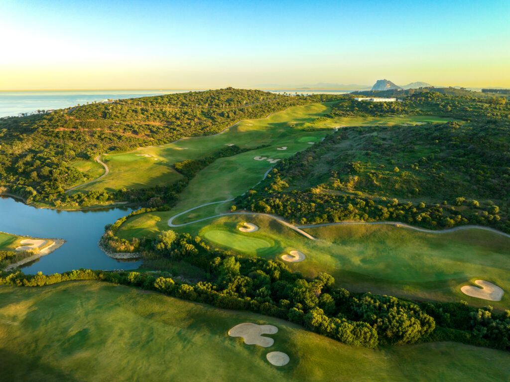 Aerial view of La Hacienda Alcaidesa Links Golf Resort - Heathland Course