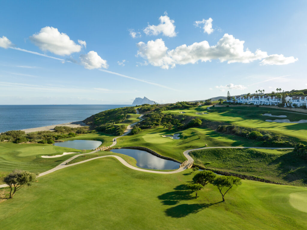 Aerial view of La Hacienda Alcaidesa Links Golf Resort - Links Course