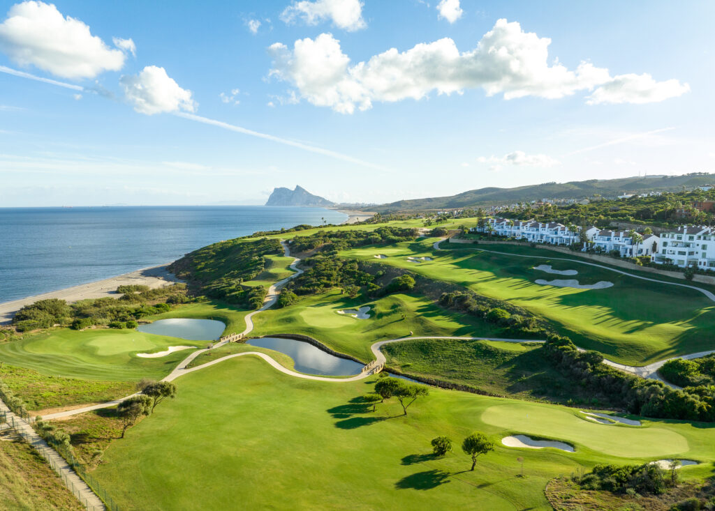 Aerial view of La Hacienda Alcaidesa Links Golf Resort - Links Course