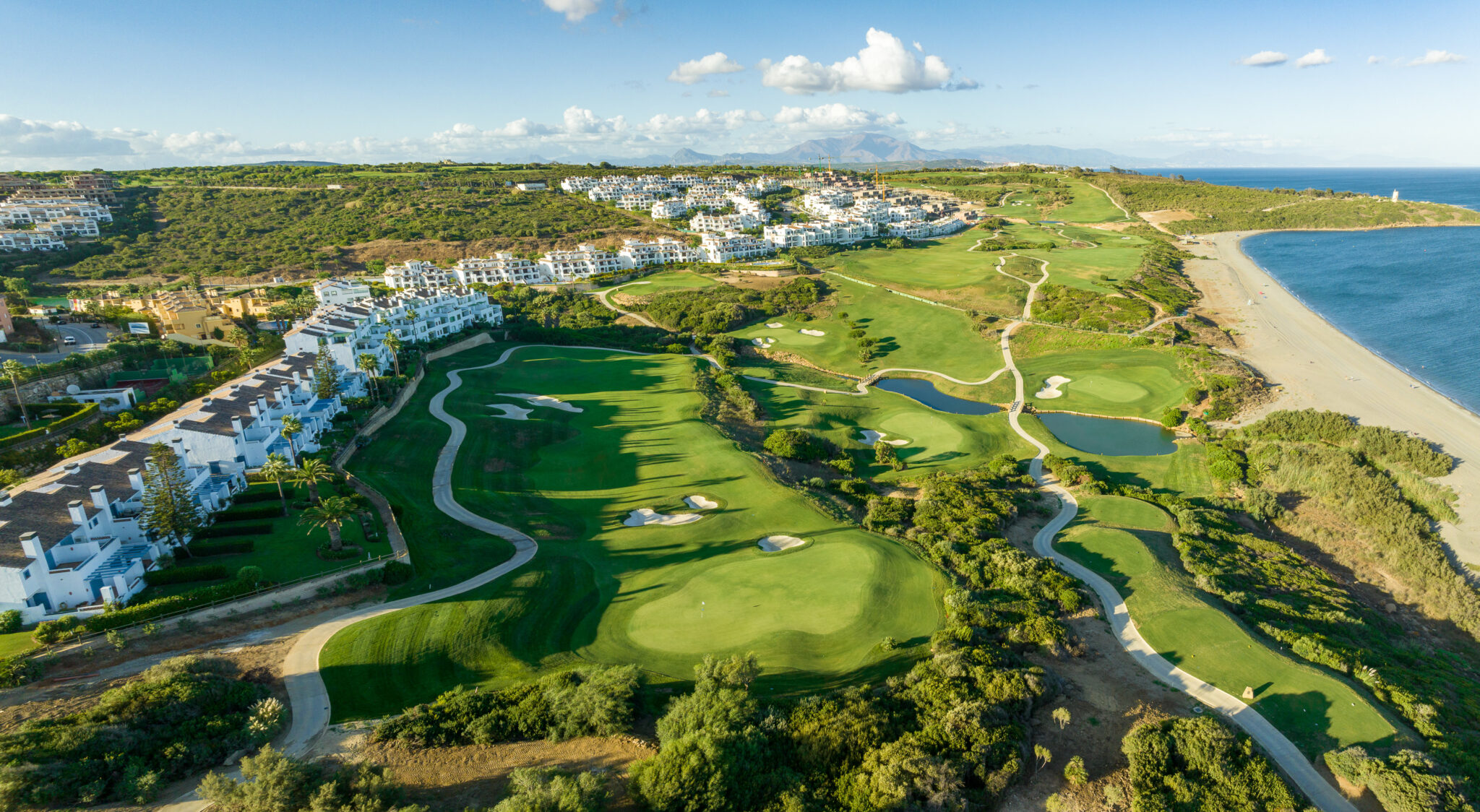 Aerial view of La Hacienda Alcaidesa Links Golf Resort - Links Course