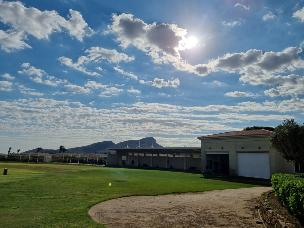 Driving range at La Manga Club North