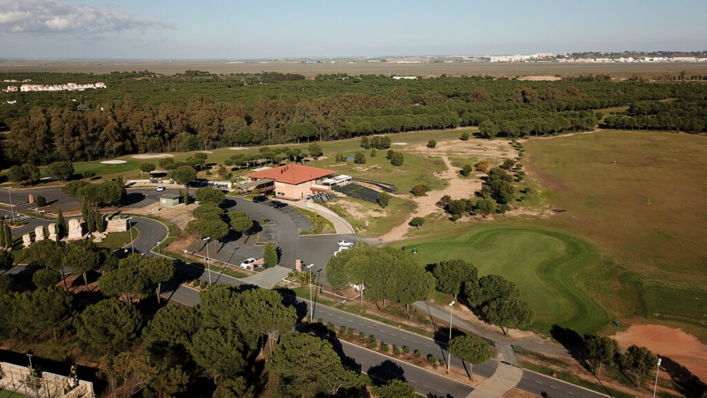 Aerial view of La Monacilla Golf Course