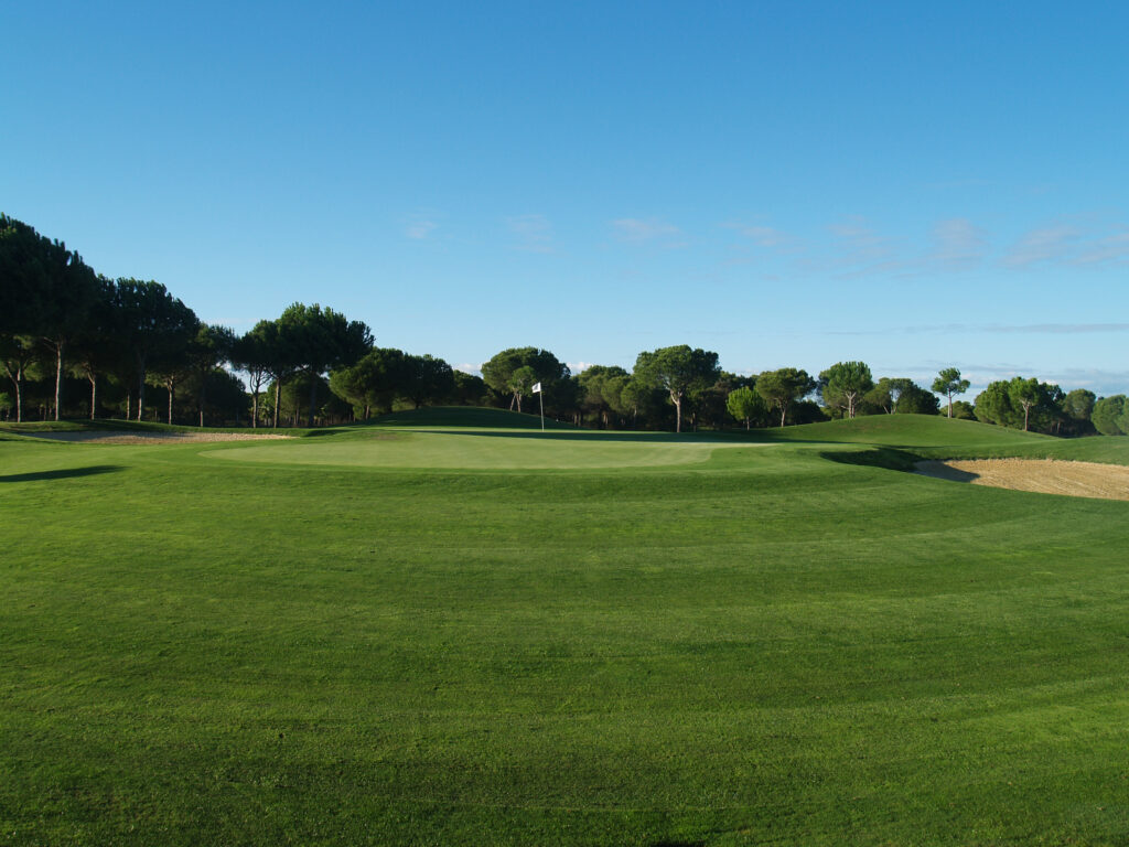 Fairway with trees in background at La Monacilla Golf Course