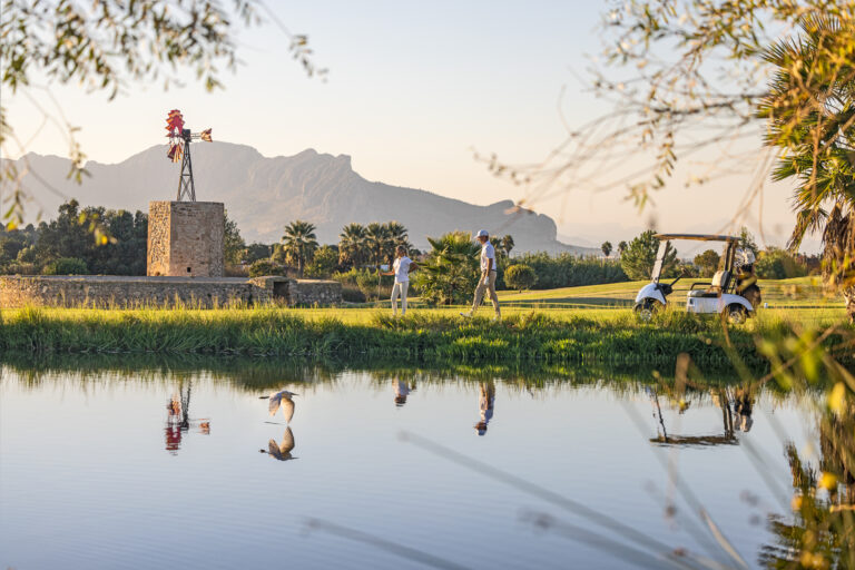 People playing golf at La Sella Golf Course