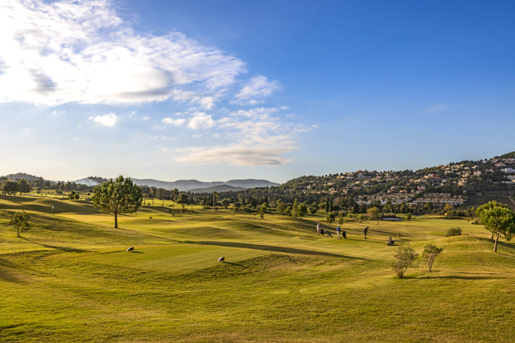 People playing golf on fairway at La Sella Golf Course