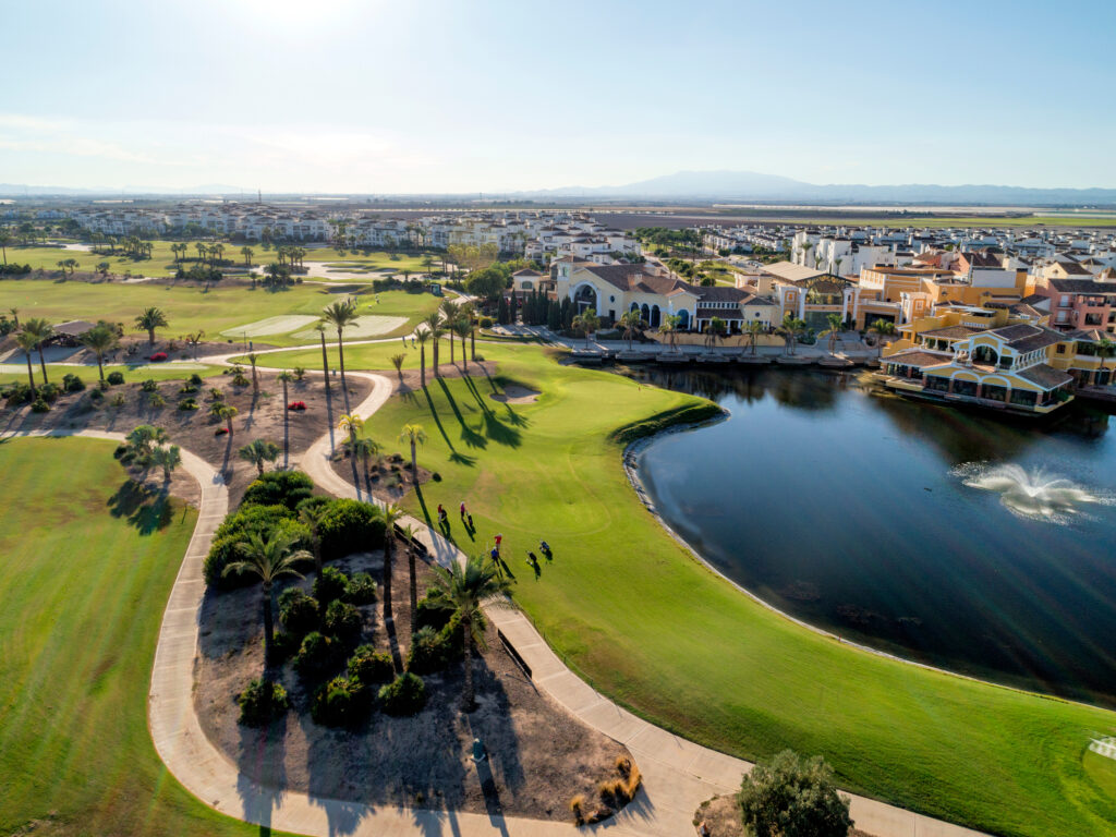 Aerial view of La Torre Golf Course