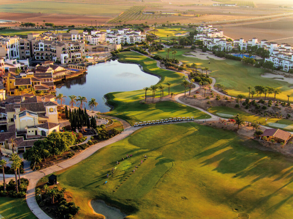 Aerial view of La Torre Golf Course