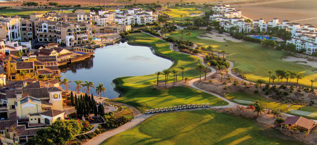 Aerial view of La Torre Golf Course