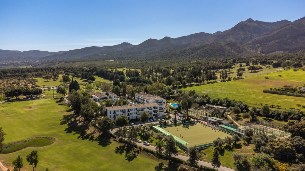 Aerial view of Lauro Golf Course