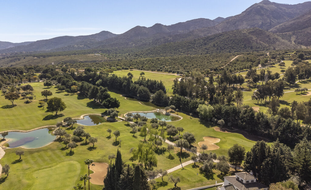 Aerial view of Lauro Golf Course