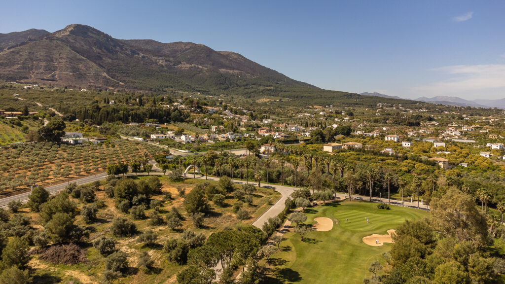 Aerial view of Lauro Golf Course