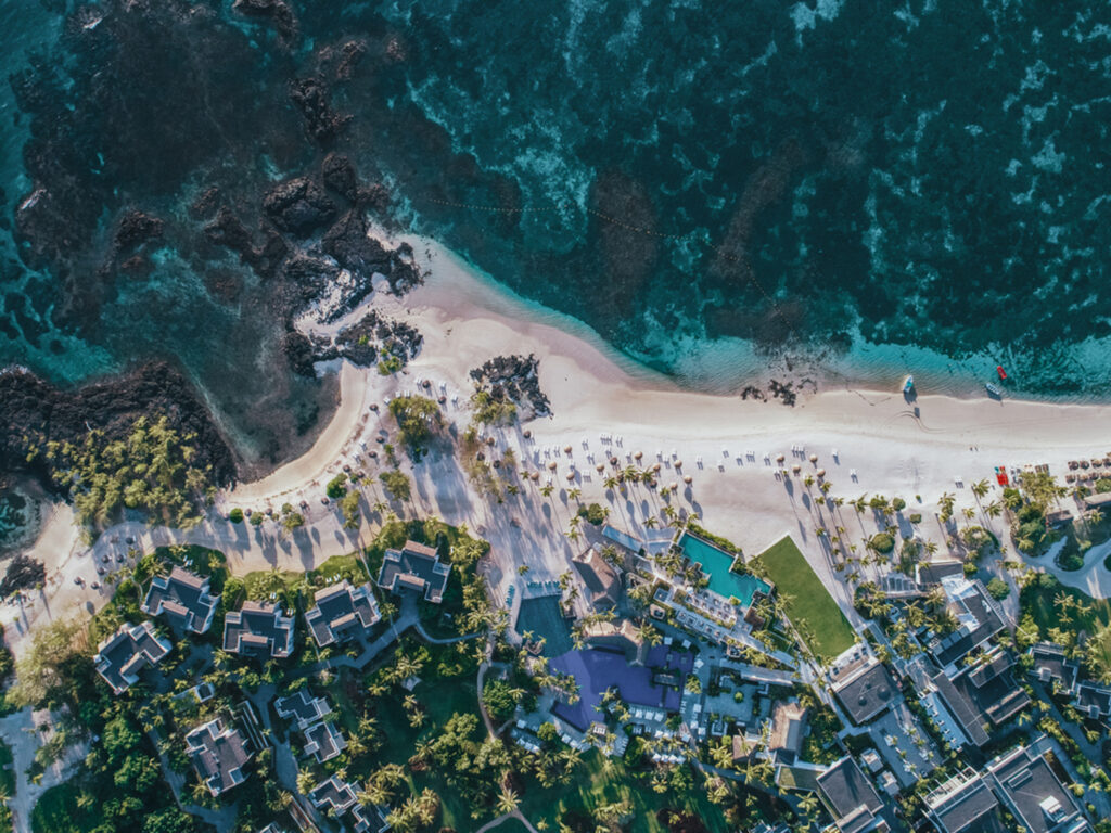 Birdseye view of Long Beach (Sunlife Resort)