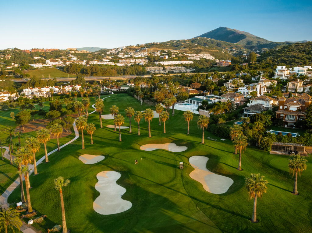 Aerial view of Los Naranjos Golf Course