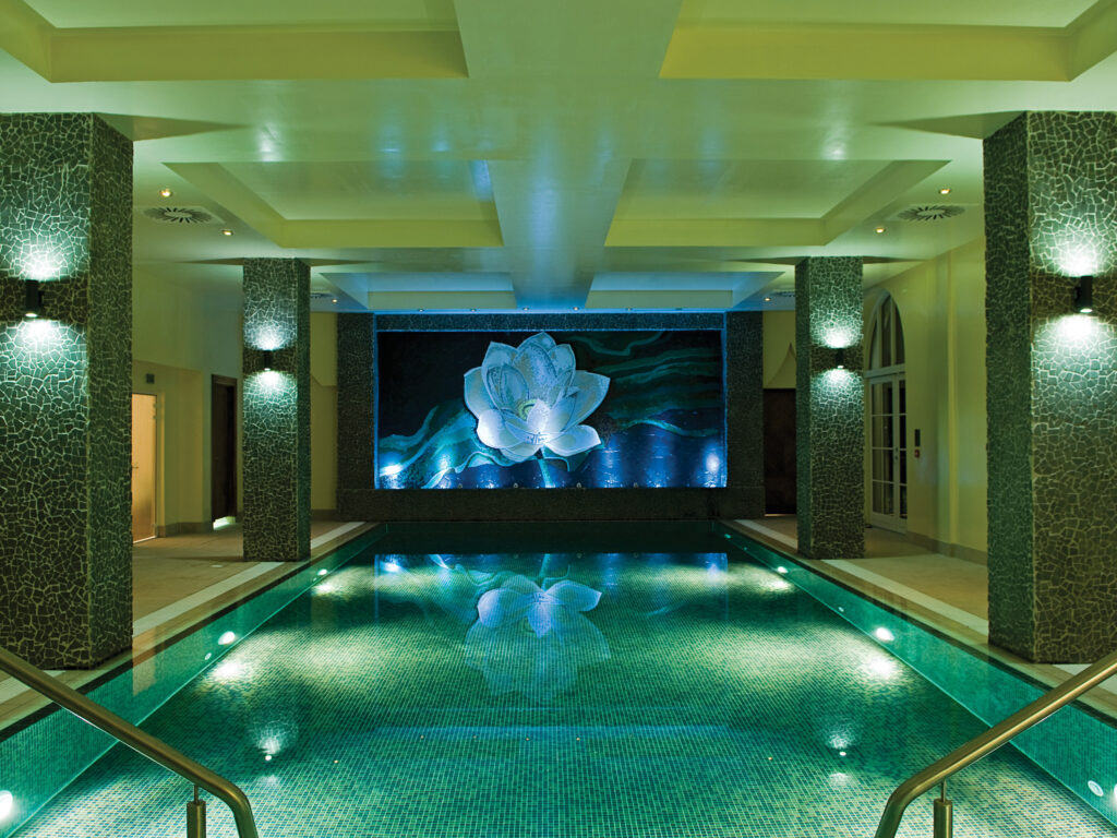 Indoor pool at Lough Erne Resort