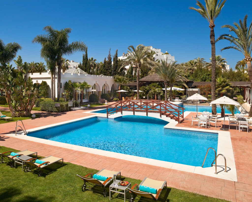 Outdoor pool at Melia Marbella Banus