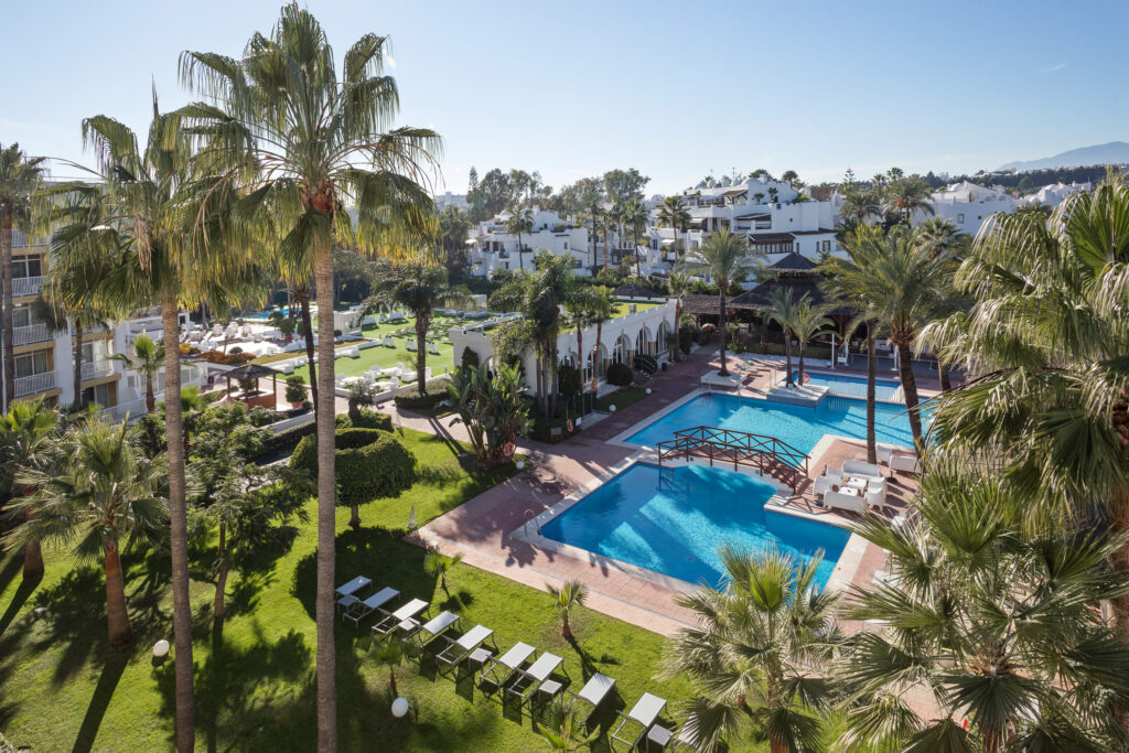 Outdoor pool at Melia Marbella Banus