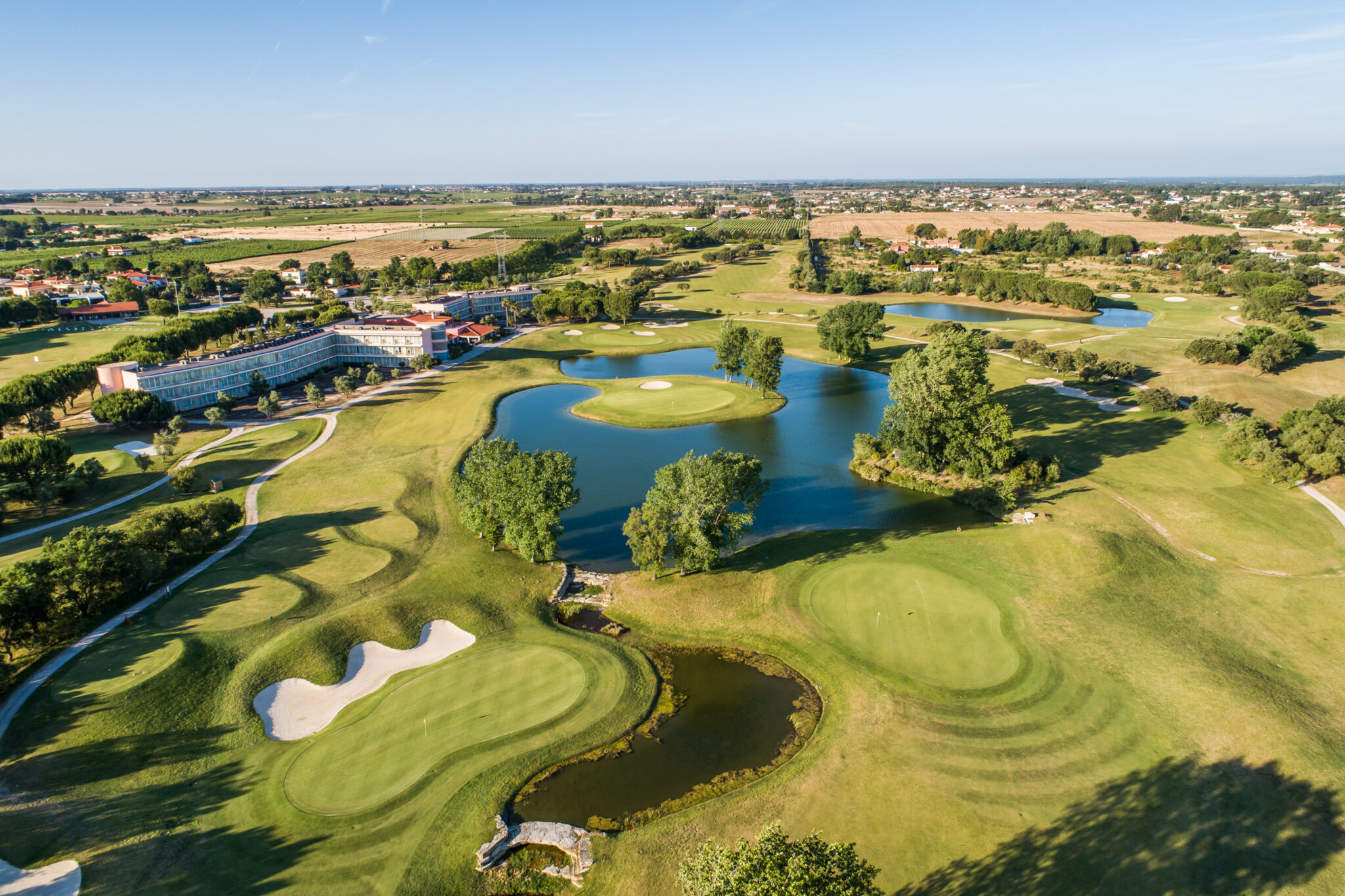 Aerial view of Montado Golf Course