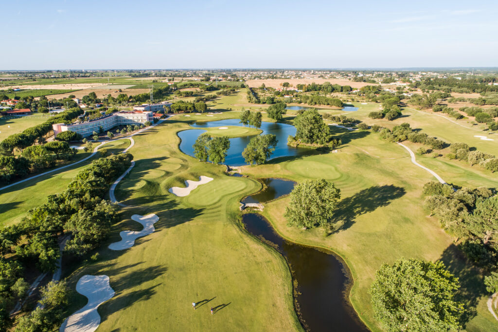 Aerial view of Montado Golf Course