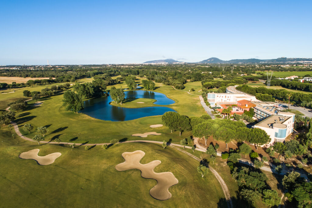 Aerial view of Montado Golf Course