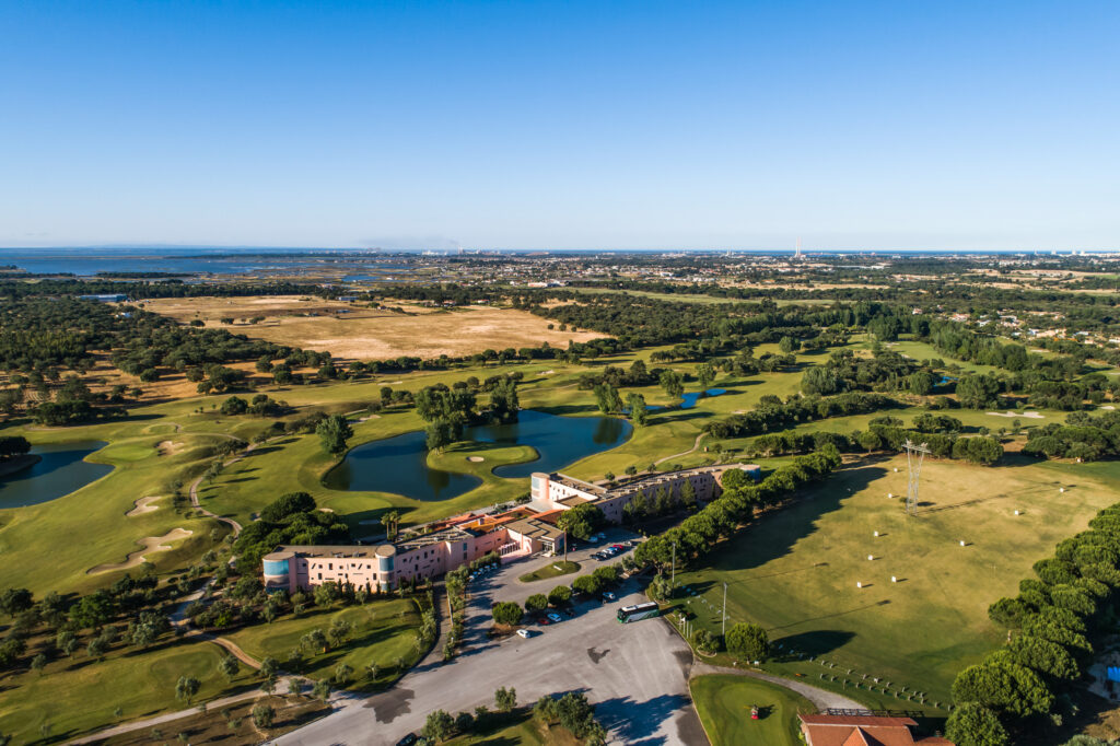 Aerial view of Montado Golf Course