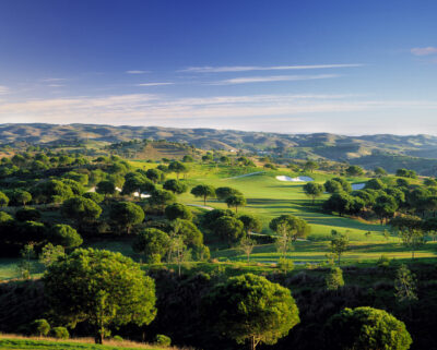 Aerial view of Monte Rei golf course