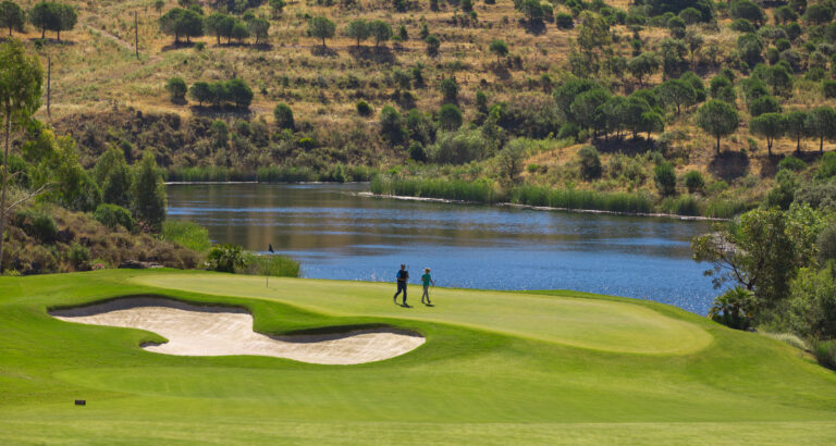 People playing golf at Monte Rei golf course