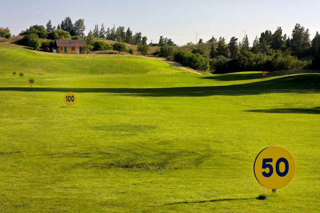 Driving range at Montecastillo Golf Course