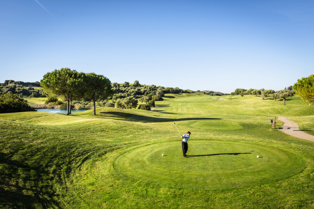 People playing golf at Montecastillo Golf Course