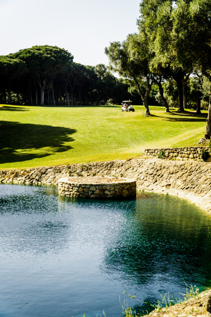 Buggy on fairway at Montenmedio Golf & Country Club