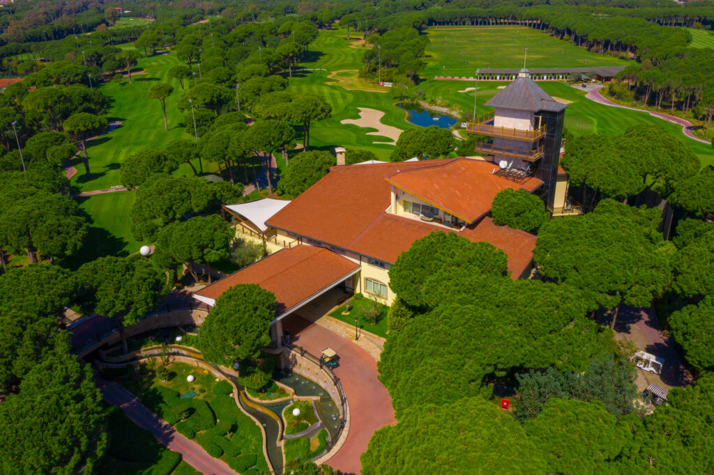 Clubhouse at Montgomerie Maxx Royal Golf Course