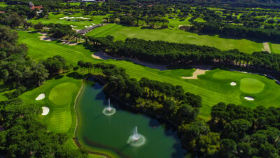 Aerial view of Montgomerie Maxx Royal Golf Course