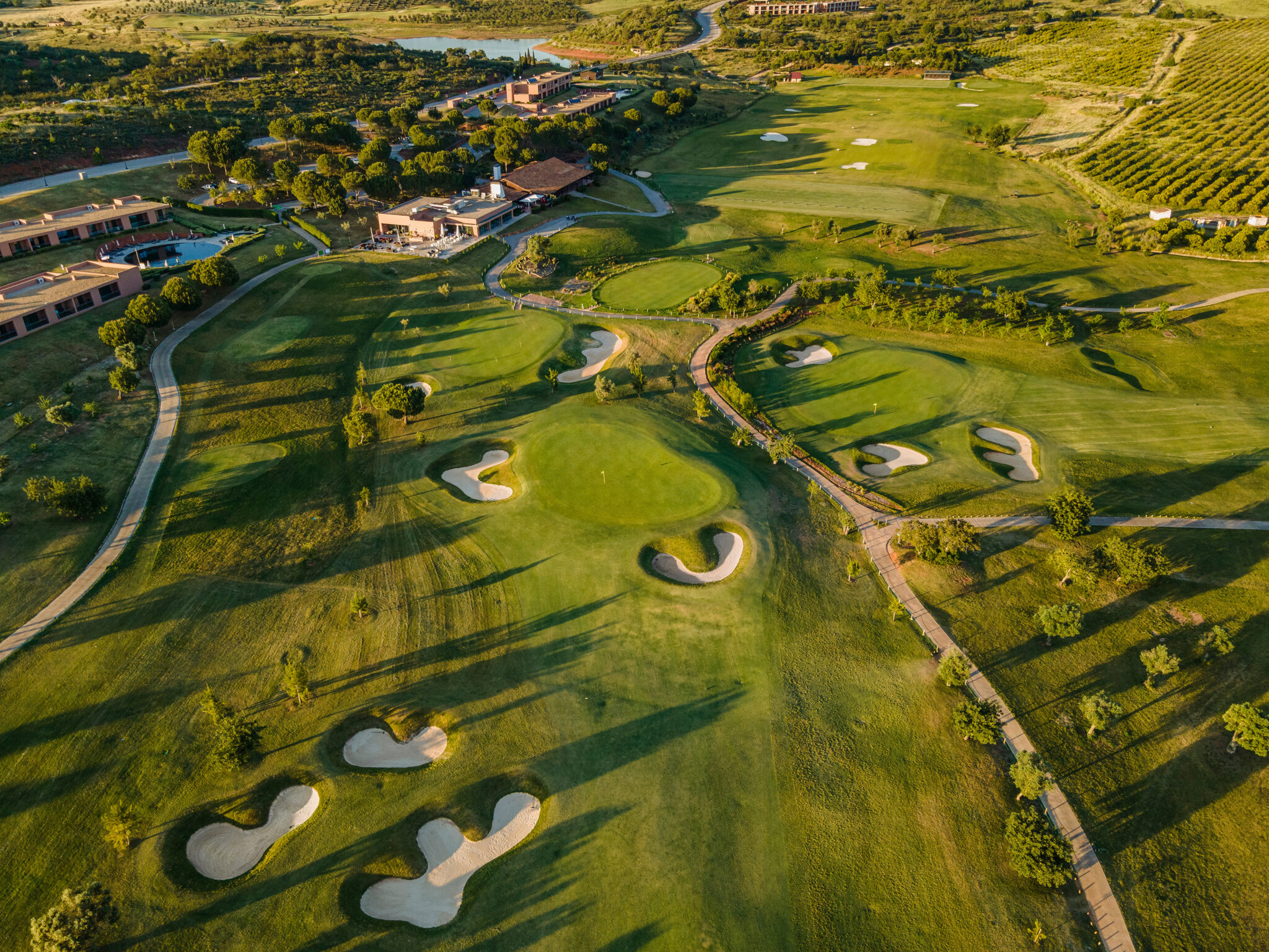 Aerial view of Morgado golf course