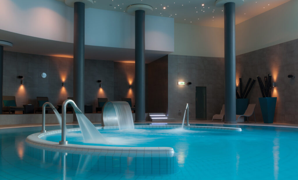 Indoor pool at Palacio Estoril Hotel Golf & Spa