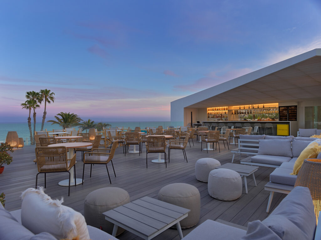 Outdoor bar at Paradisus by Melia Gran Canaria