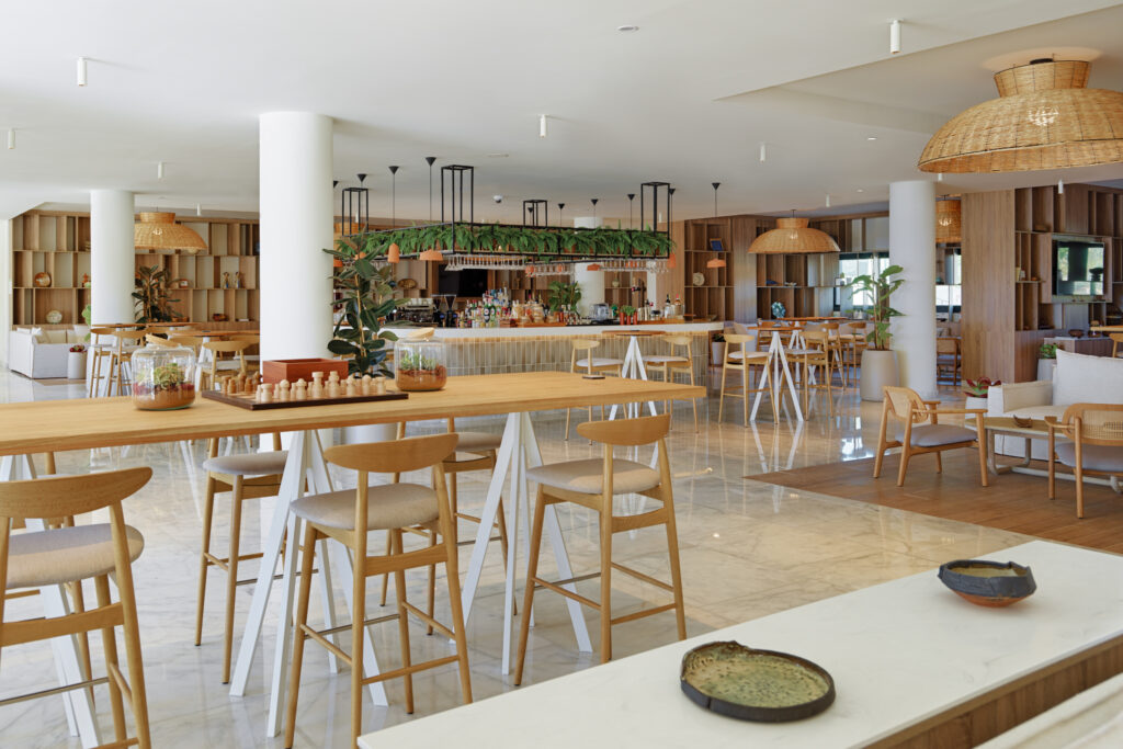 Indoor bar at Paradisus by Melia Gran Canaria