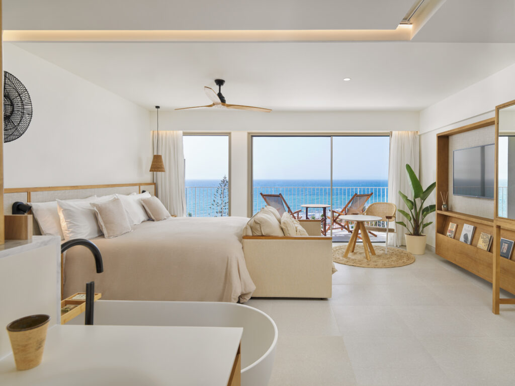 Double bed accommodation at Paradisus by Melia Gran Canaria with balcony