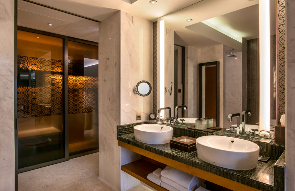 Accommodation bathroom at Park Hyatt Abu Dhabi