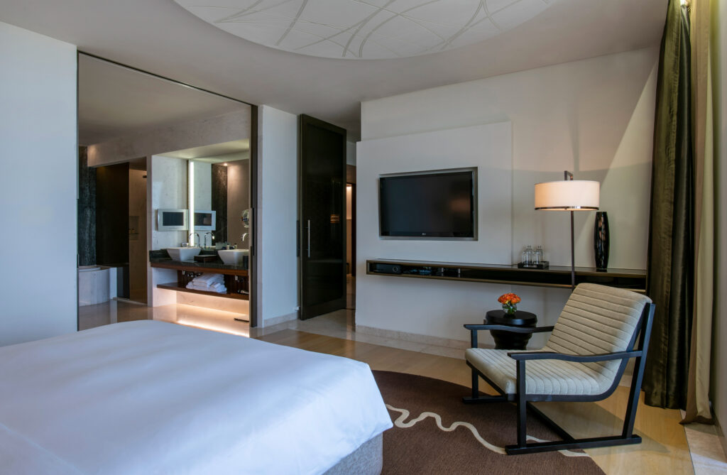 Double bed accommodation at Park Hyatt Abu Dhabi