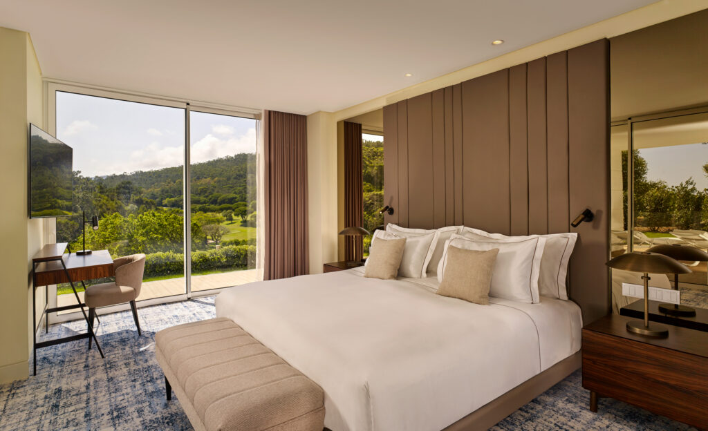 Double bed accommodation at Penha Longa Resort