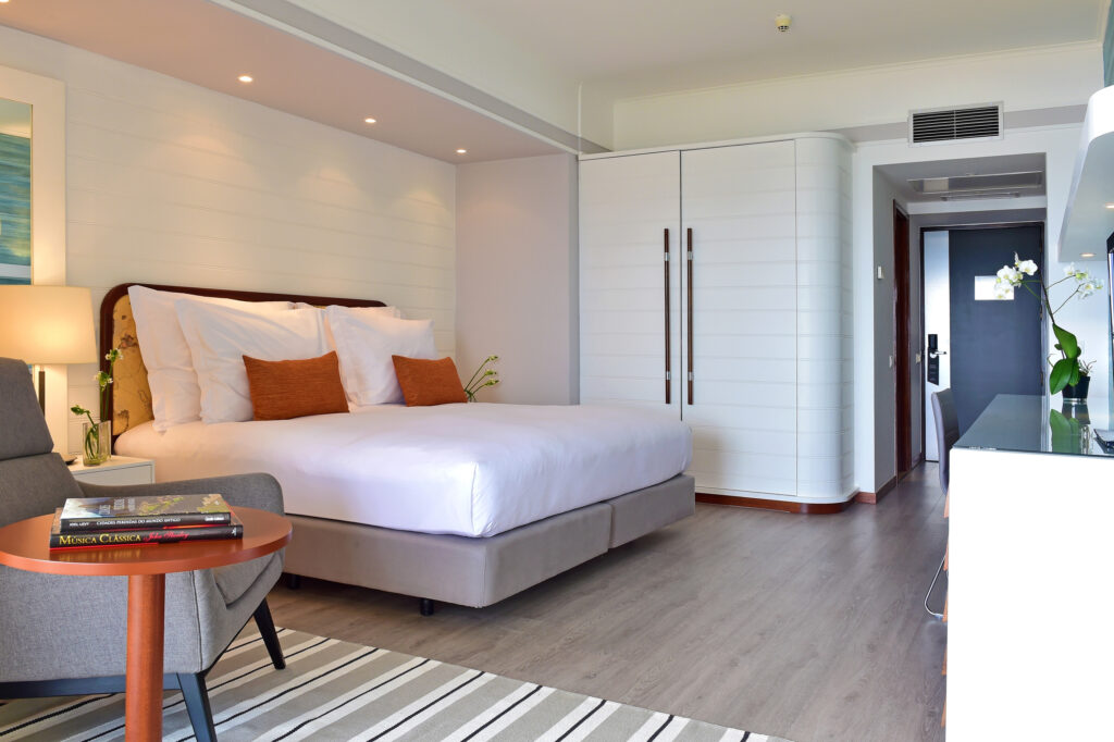 Double bed accommodation at Pestana Alvor Praia